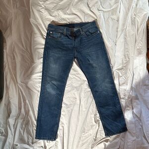 Levi's Dark Blue Straight Jeans